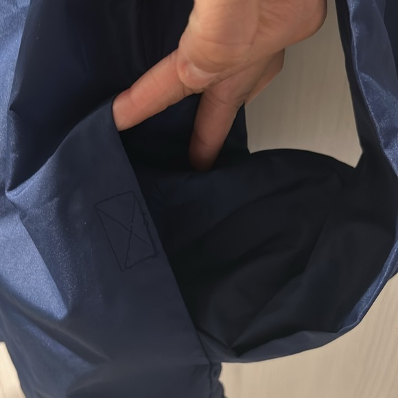 NWOT Chaps men's spring light weight jacket navy blue size L full zip. - Picture 6 of 7